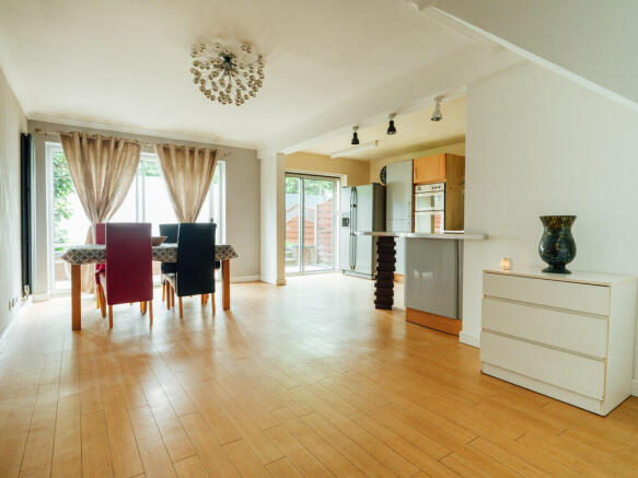 Living / Dining / Kitchen Area