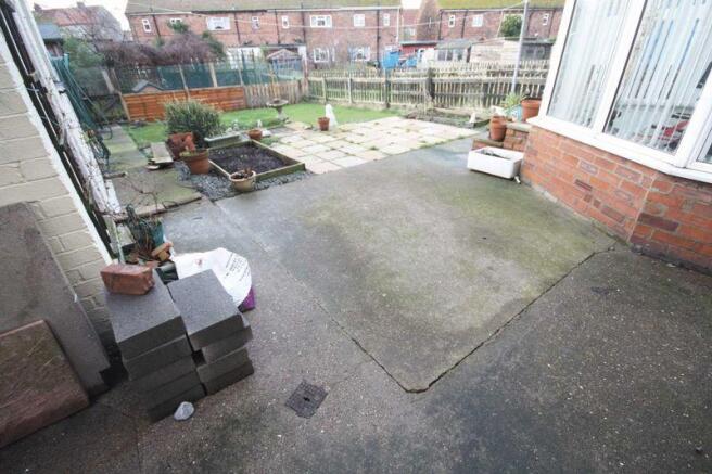 Rear garden