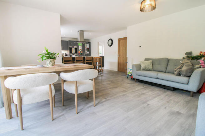 Kitchen/Dining/Living Space