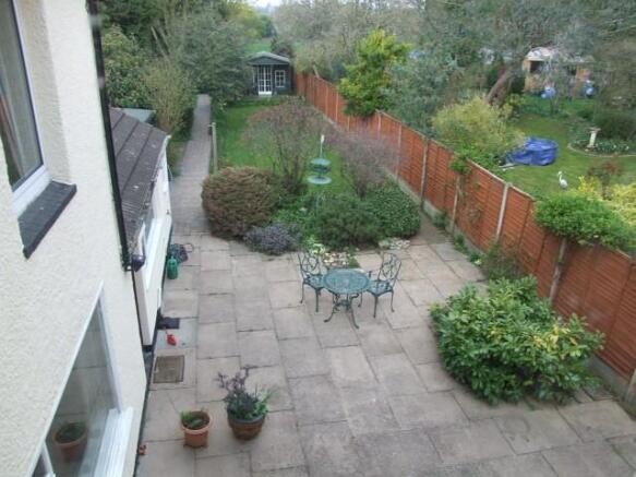 Rear garden