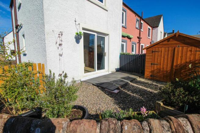 Rear garden