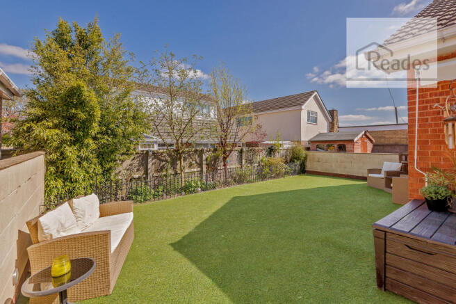 Rear garden