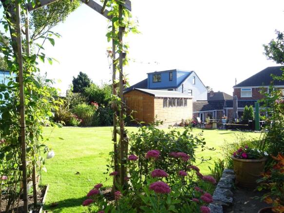 Large Rear Garden