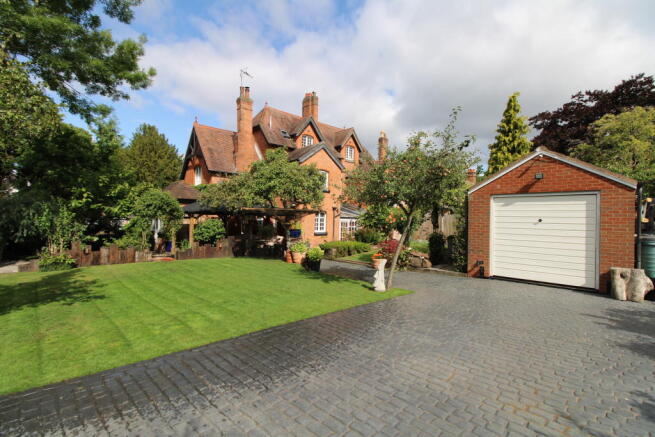 driveway and garage