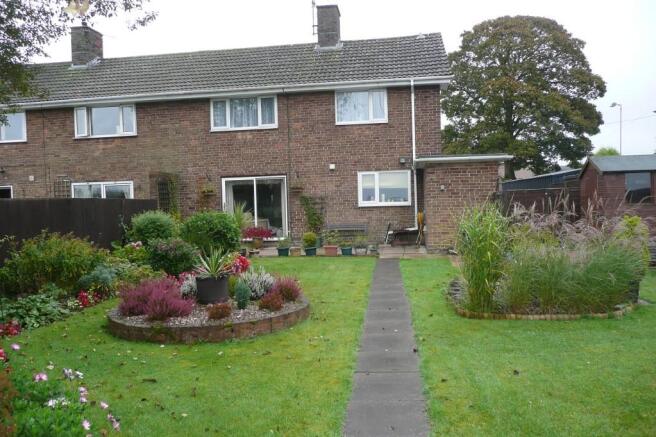 Rear Garden to house