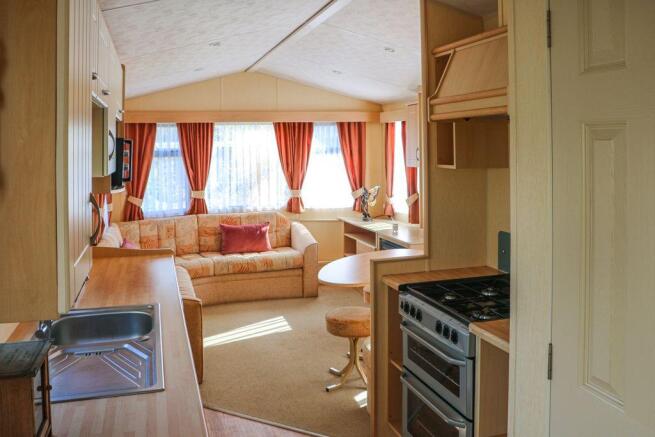 Mobile Home Lounge/diner/kitchen