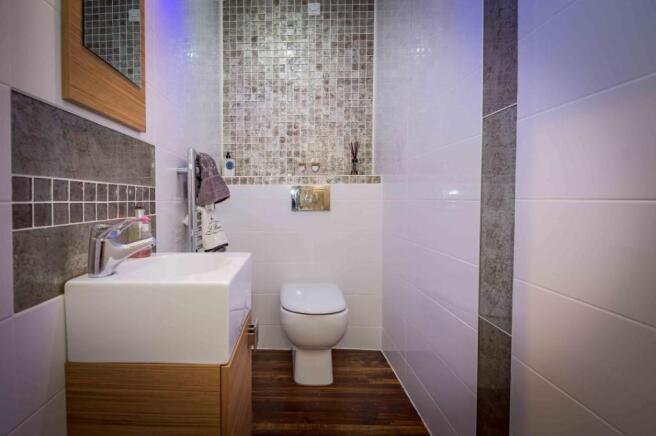 Two piece cloakroom