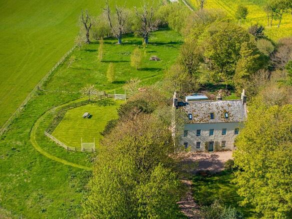 Aerial Of Garden