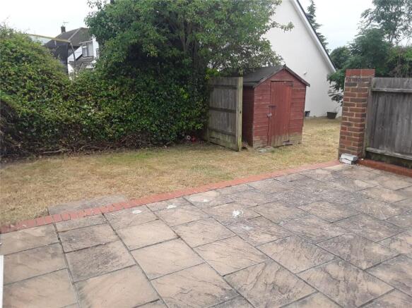 Terrace and Shed