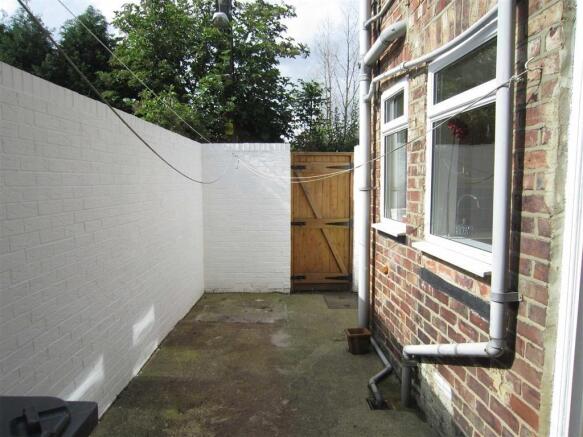 Rear Courtyard