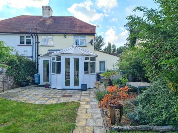 Rear of Property