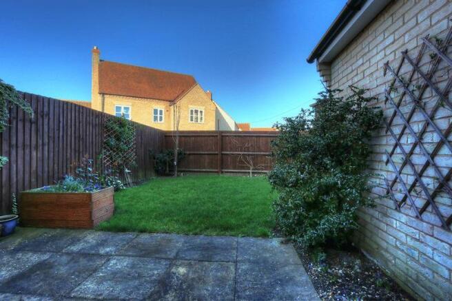 Rear garden