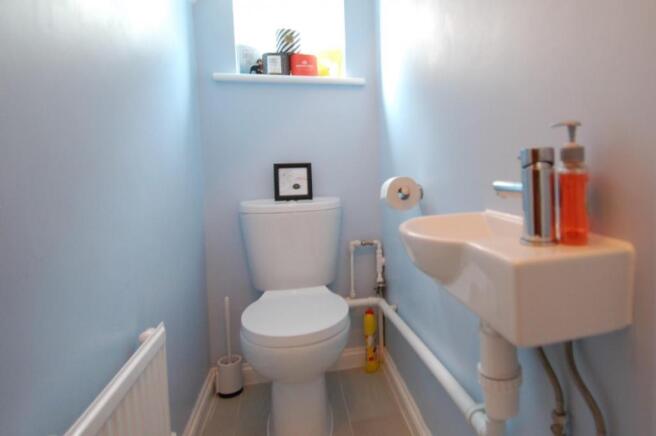 Downstairs cloakroom