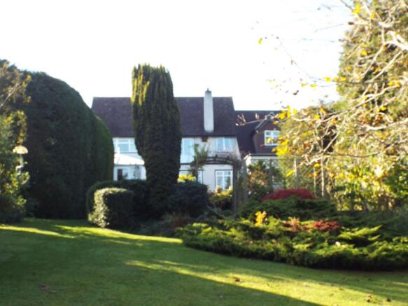 Rear garden