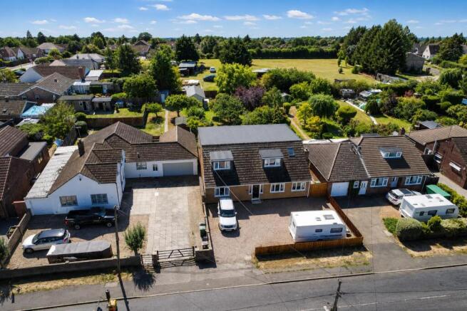 Front Drone Shot