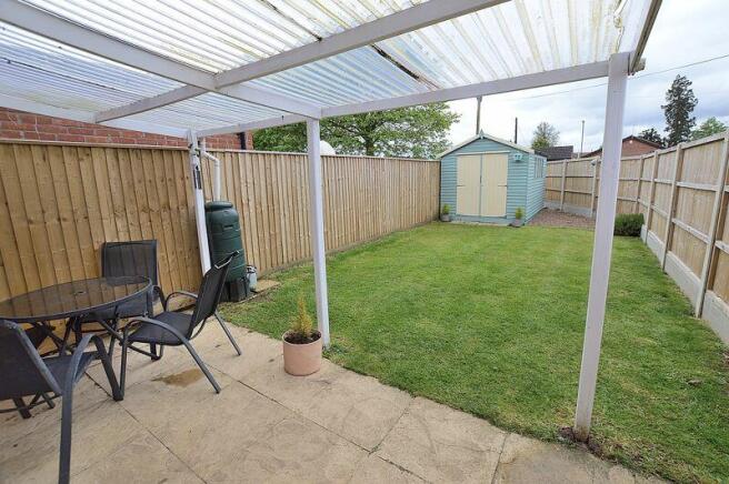 Rear garden