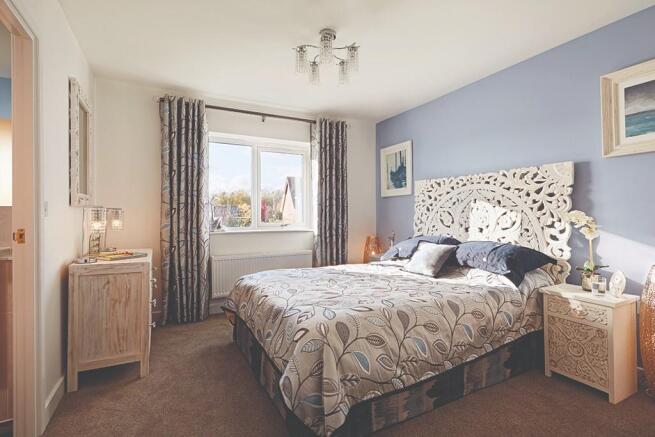 Show home bedroom