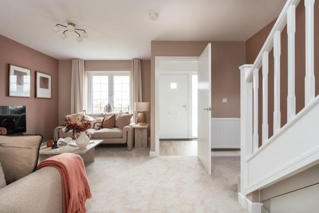 Step into a welcoming hallway that sets the tone for your beautiful home