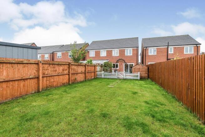 Rear of Property