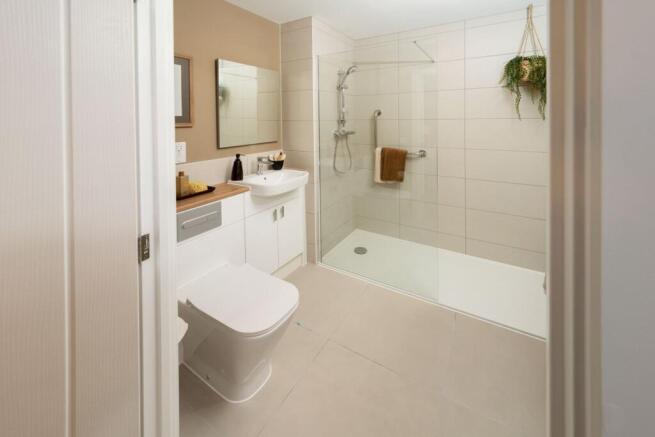 Show home shower room