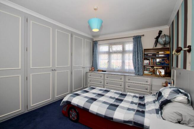 Bedroom 1 with fitted furniture