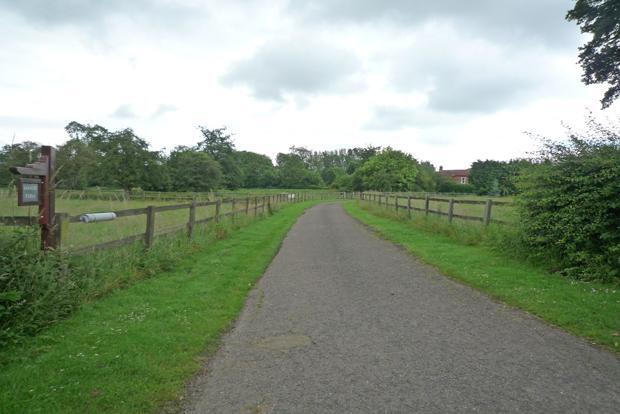 Drive towards House