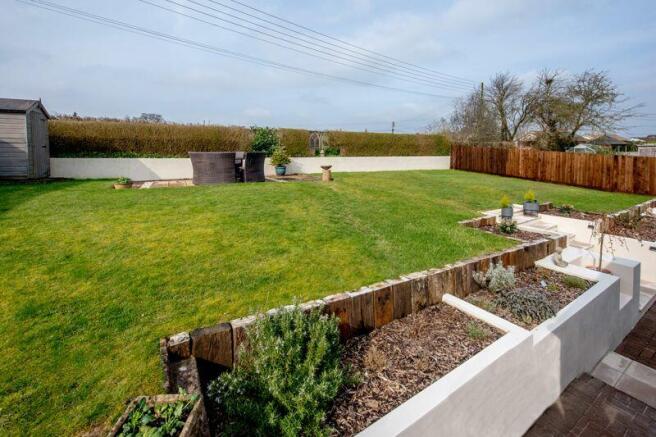 Rear garden