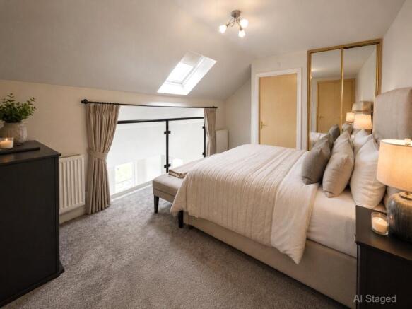 Bedroom 1 Staged