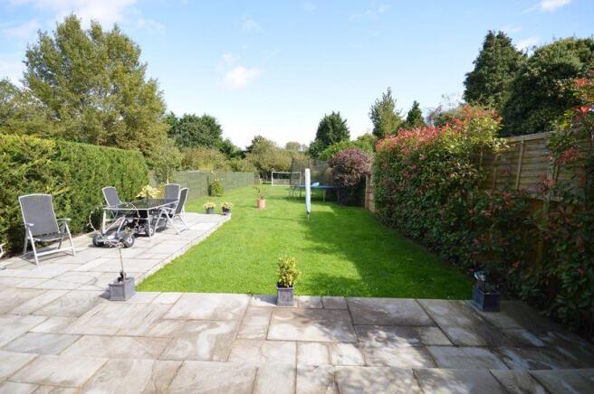 Patio and garden