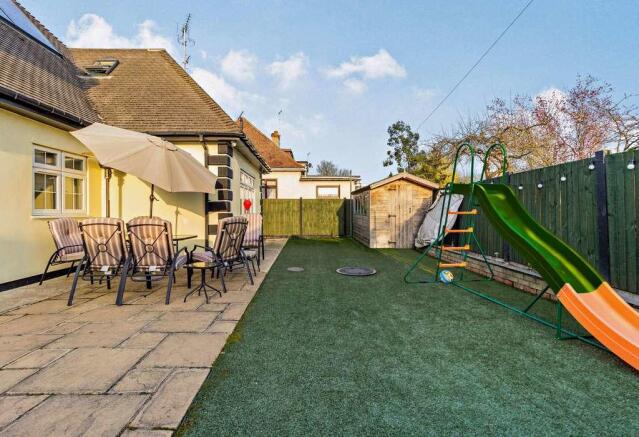 Rear garden