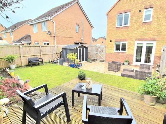 Rear garden