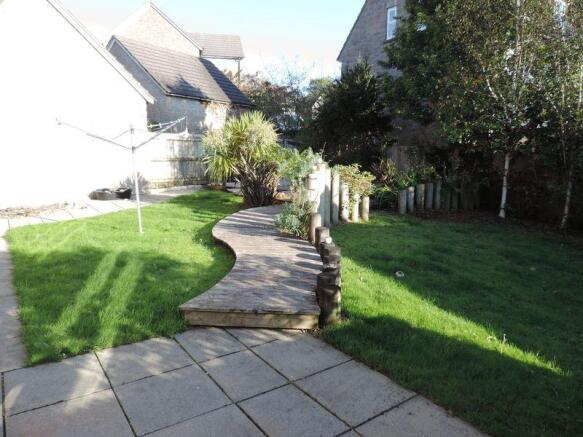 Rear garden