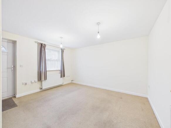 open plan lounge & kitchen