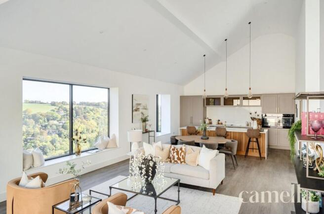 Open Plan Kitchen Dining Living Room