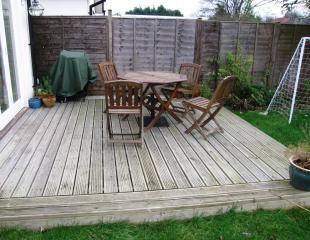 Rear garden