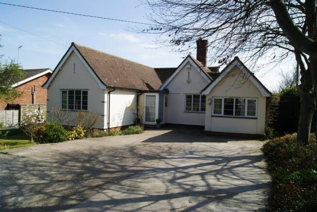 Front of bungalow