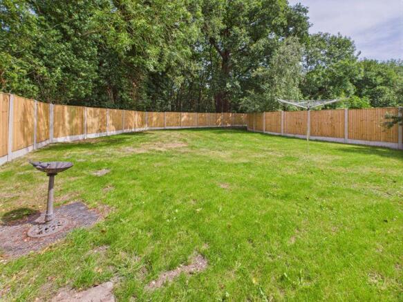 Rear garden