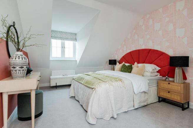 Unwind in this beautiful bedroom space