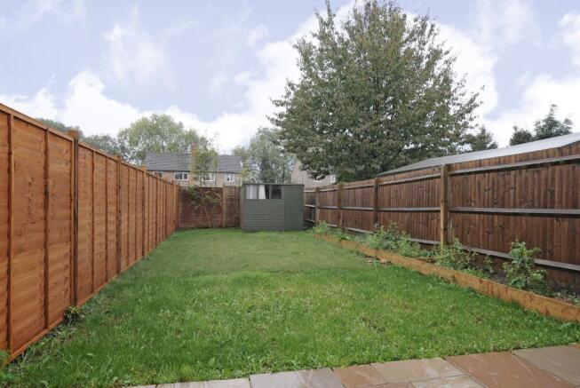 Rear garden
