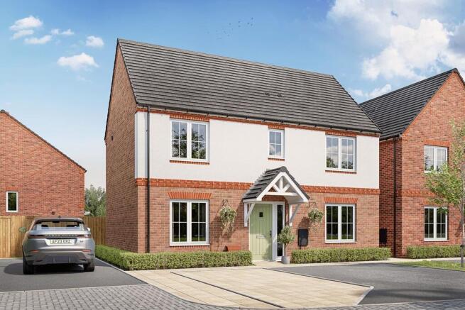 Artist's impression of a typical Carrdale home