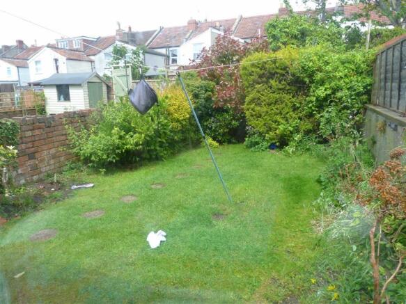 Rear garden