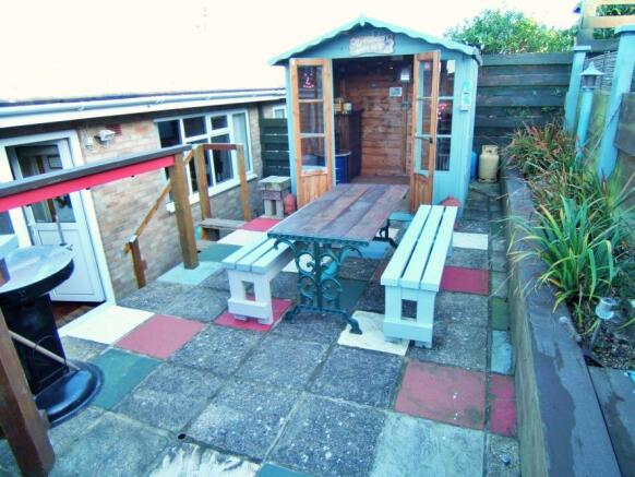 Rear garden