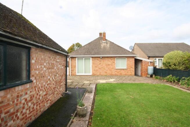 Rear of Property