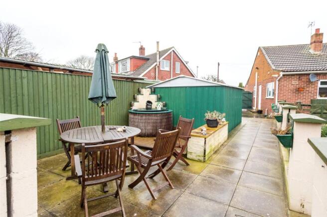 Rear Patio