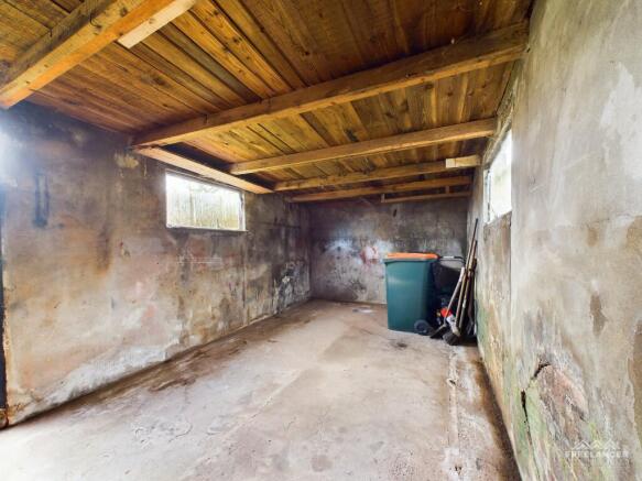 inside garage