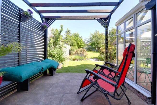 Private Rear Patio