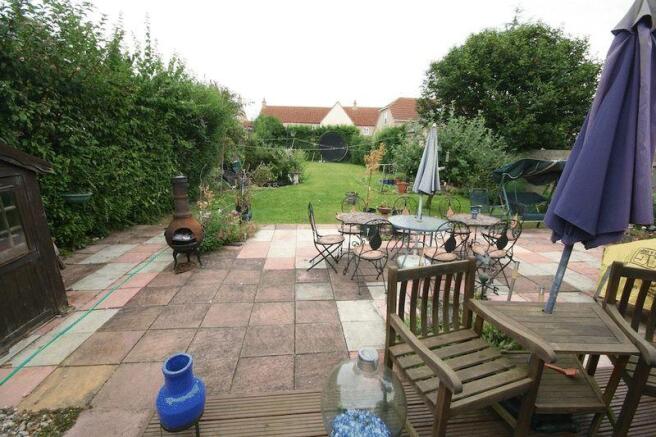 Rear garden & patio