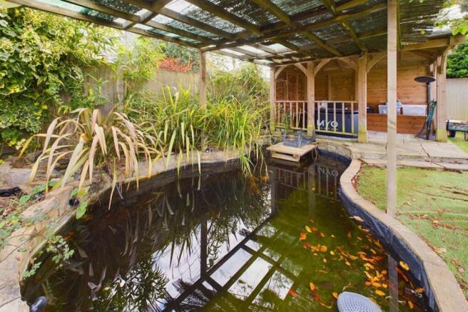 Pond/Decking Area