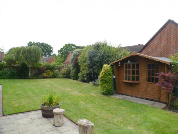Rear garden