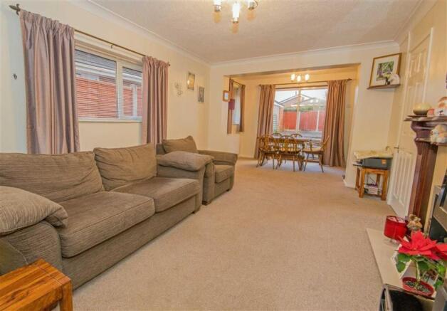 THROUGH LOUNGE DINING ROOM